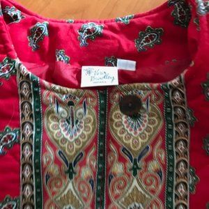 Vintage Vera Bradley Quilted Paisley Jacket